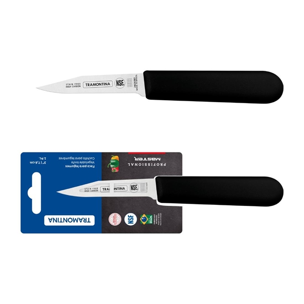 Tramontina Professional Master Black Paring Knife Tapered 80mm Tramontina Professional Master Black Paring Knife Tapered 80mm