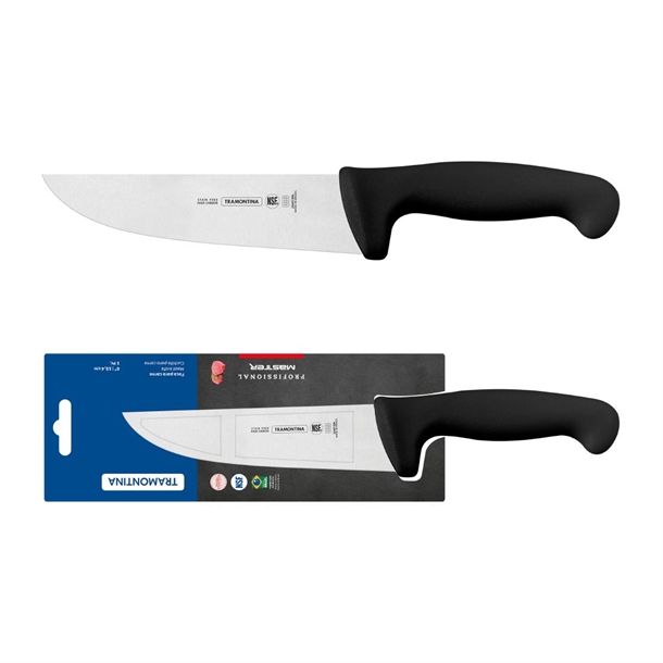 Tramontina Professional Master Black Meat Knife 150mm Tramontina Professional Master Black Meat Knife 150mm