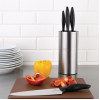 Nisbets Essentials Knife Block and Knives Set