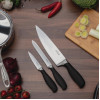 Vogue Prep Like A Pro 3-Piece Soft-Grip Knife Set