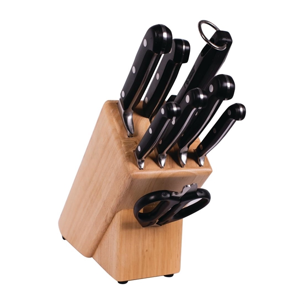 Mundial Bonza Knife Block Set 9 Piece
