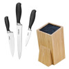 Vogue Prep Like a Pro 3-Piece Knife Set with Knife Block