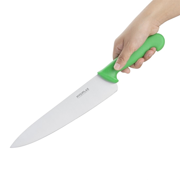 Hygiplas Chef Knife Green 250mm Hygiplas Chef Knife Green 250mm
