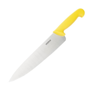 Hygiplas Chefs Knife Yellow 250mm