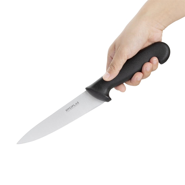 Hygiplas Chef Knife Black 160mm