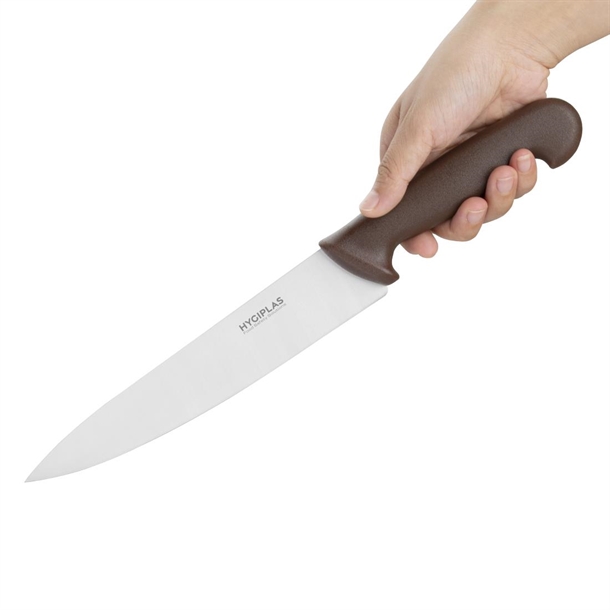 Hygiplas Chefs Knife Brown 218mm