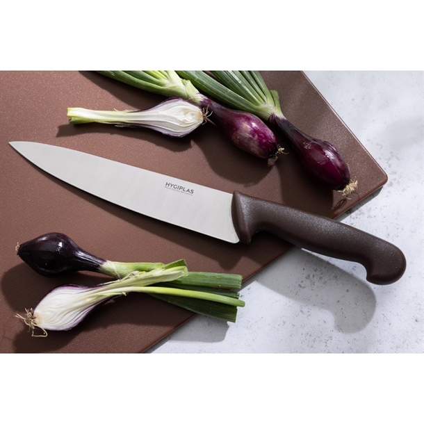 Hygiplas Chefs Knife Brown 218mm