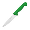 Hygiplas Chefs Knife Green 160mm