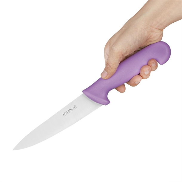 Hygiplas Cooks Knife Purple 160mm Hygiplas Cooks Knife Purple 160mm