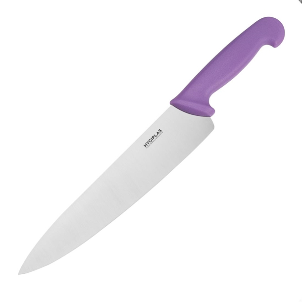 Hygiplas Cooks Knife Purple 250mm Hygiplas Cooks Knife Purple 250mm