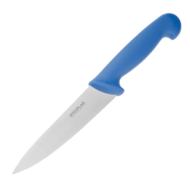 Hygiplas Cooks Knife Blue 166mm Hygiplas Cooks Knife Blue 166mm