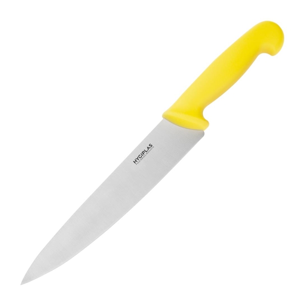 Hygiplas Chefs Knife Yellow 218mm Hygiplas Chefs Knife Yellow 218mm