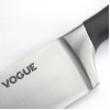 Vogue Soft Grip Chefs Knife Black 200mm Vogue Soft Grip Chefs Knife Black 200mm