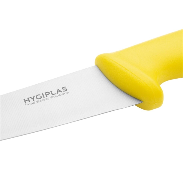Hygiplas Chefs Knife Yellow 160mm Hygiplas Chefs Knife Yellow 160mm