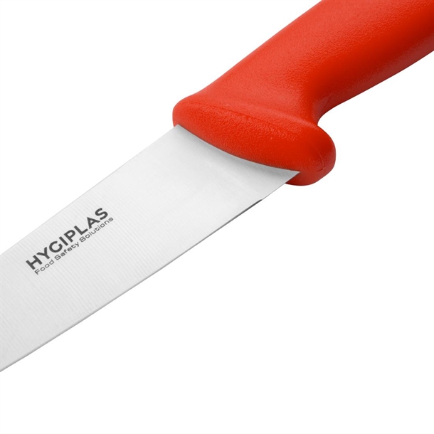 Hygiplas Chefs Knife Red 160mm