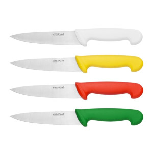 Hygiplas Chefs Knife Red 160mm Hygiplas Chefs Knife Red 160mm