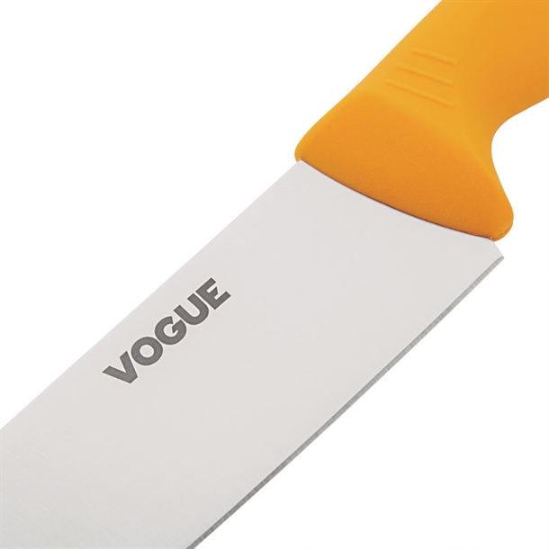 Vogue Soft Grip Pro Chef Knife Yellow 25.5cm Vogue Soft Grip Pro Chef Knife Yellow 25.5cm