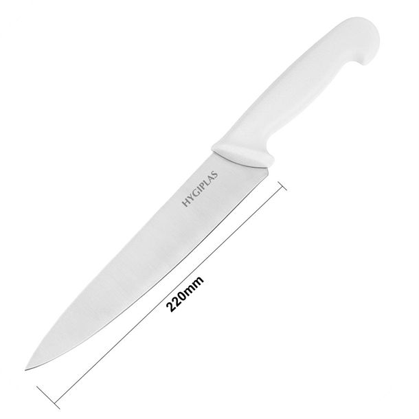 Hygiplas Cooks Knife White 218mm Hygiplas Cooks Knife White 218mm