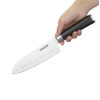 Vogue Bistro Santoku Knife Black 179mm