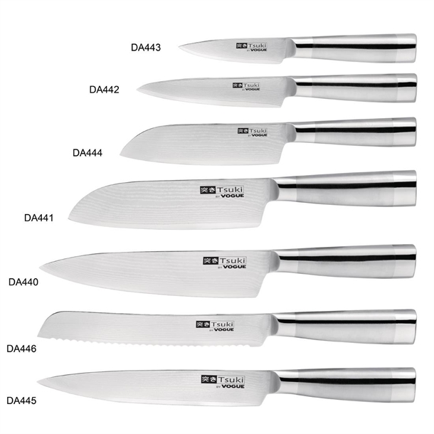 Vogue Tsuki Series 8 Santoku Knife 143mm