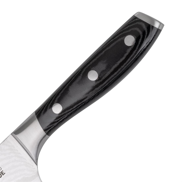 Vogue Tsuki Series 7 Santoku Knife Black 175mm