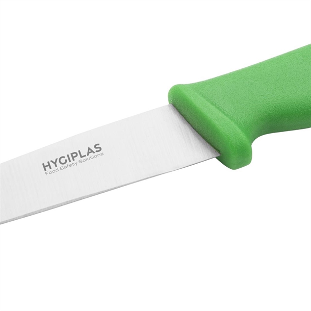 Hygiplas Vegetable Knife Green 105mm Hygiplas Vegetable Knife Green 105mm