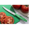 Hygiplas Serrated Tomato Knife Green 105mm Hygiplas Serrated Tomato Knife Green 105mm