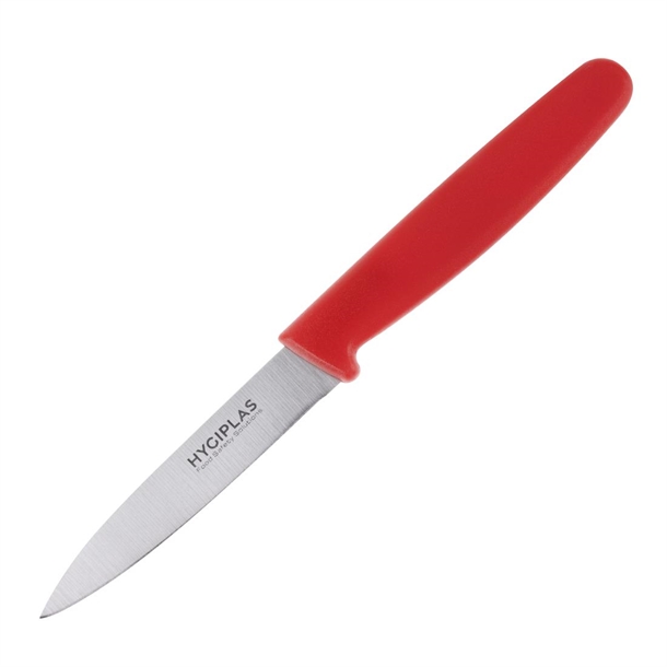 Hygiplas Paring Knife Red 85mm Hygiplas Paring Knife Red 85mm