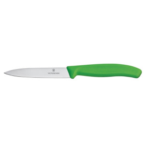 Victorinox Pointed Paring Knife  - Green 10cm