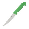 Hygiplas Serrated Vegetable Knife Green 105mm Hygiplas Serrated Vegetable Knife Green 105mm