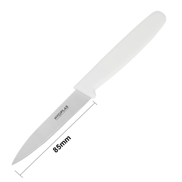 Hygiplas Paring Knife White 85mm Hygiplas Paring Knife White 85mm
