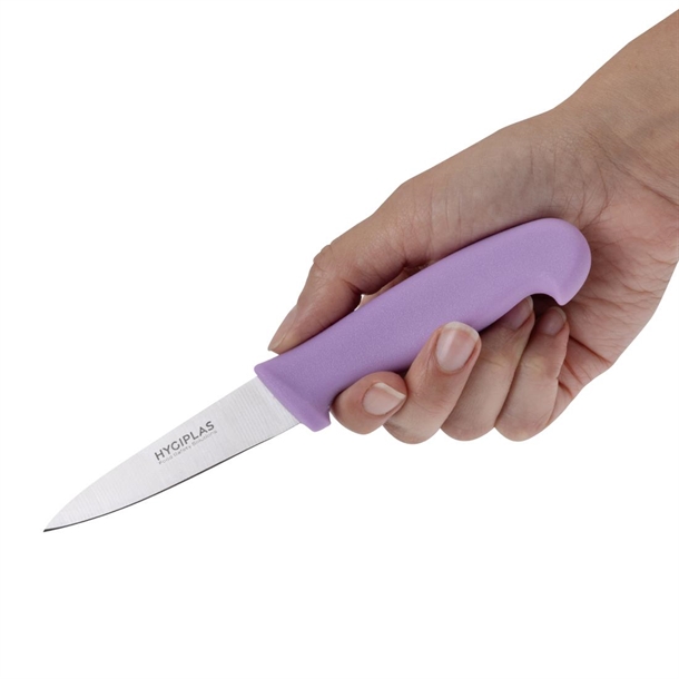 Hygiplas Paring Knife Purple 83mm Hygiplas Paring Knife Purple 83mm