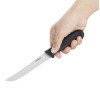 Hygiplas Scalloped Utility Knife Black 125mm