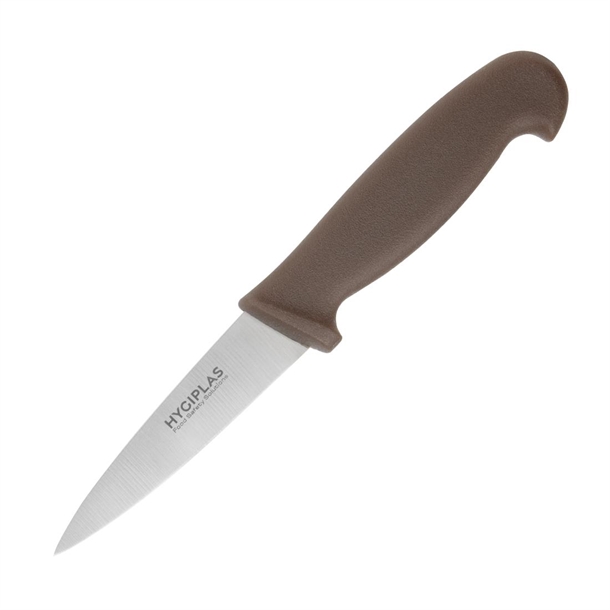 Hygiplas Paring Knife Brown 83mm Hygiplas Paring Knife Brown 83mm