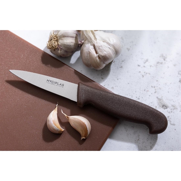 Hygiplas Paring Knife Brown 83mm Hygiplas Paring Knife Brown 83mm