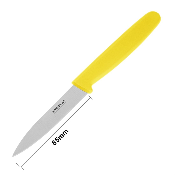 Hygiplas Paring Knife Yellow 85mm