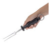 Hygiplas Carving Fork Prongs Black 148mm