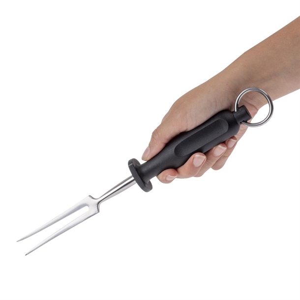 Hygiplas Carving Fork Prongs Black 148mm