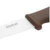 Hygiplas Vegetable Knife Serrated Brown 105mm Hygiplas Vegetable Knife Serrated Brown 105mm