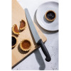 Hygiplas Serrated Pastry Knife Black 255mm