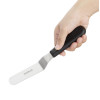 Hygiplas Palette Knife Angled Blade Black 100mm