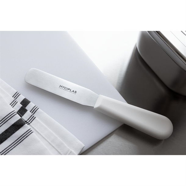 Hygiplas Straight Blade Palette Knife White 100mm