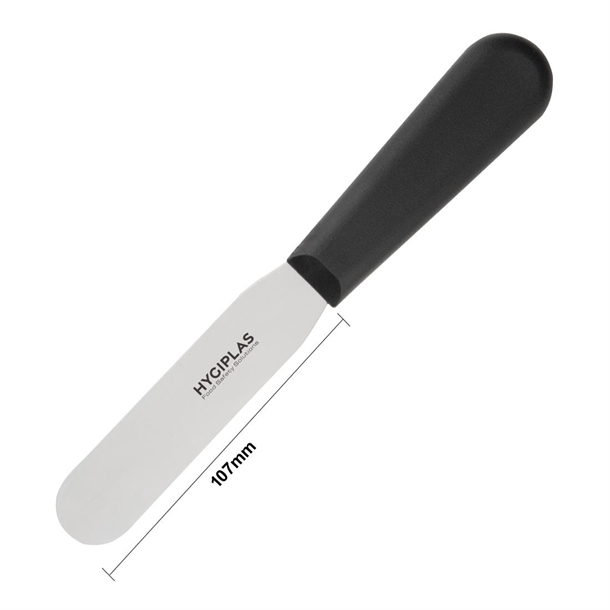Hygiplas Straight Blade Palette Knife Black 103mm