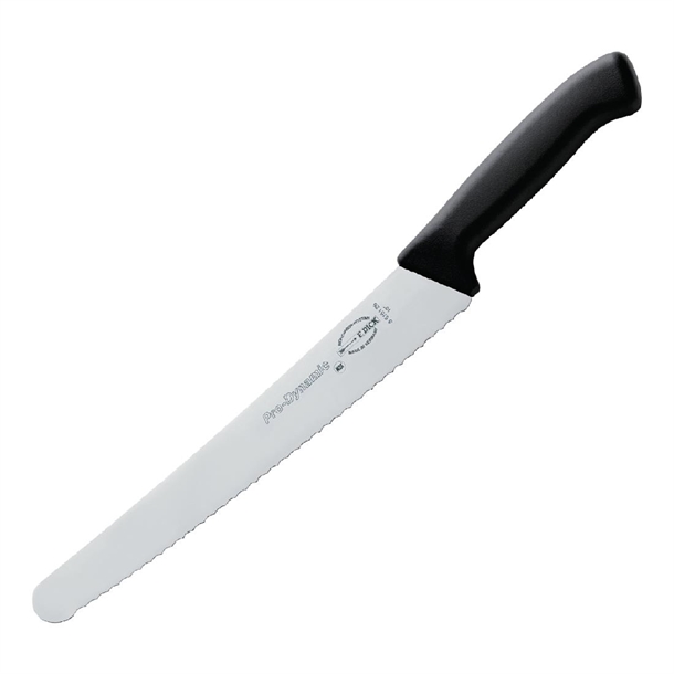 Dick Pro Dynamic HACCP Serrated Pastry Knife Black 254mm