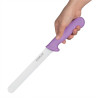 Hygiplas Bread Knife Purple 200mm
