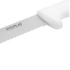 Hygiplas Bread Knife White 205mm Hygiplas Bread Knife White 205mm