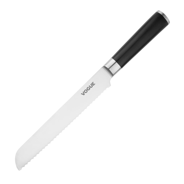 Vogue Bistro Bread Knife Black 205mm Vogue Bistro Bread Knife Black 205mm