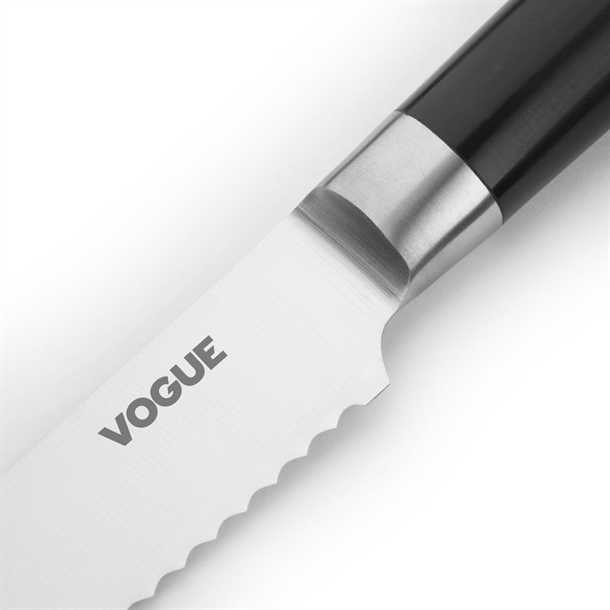 Vogue Bistro Bread Knife Black 205mm Vogue Bistro Bread Knife Black 205mm
