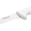 Hygiplas Serrated Slicer White 250mm