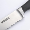 Vogue Soft Grip Bread Knife Black 200mm Vogue Soft Grip Bread Knife Black 200mm